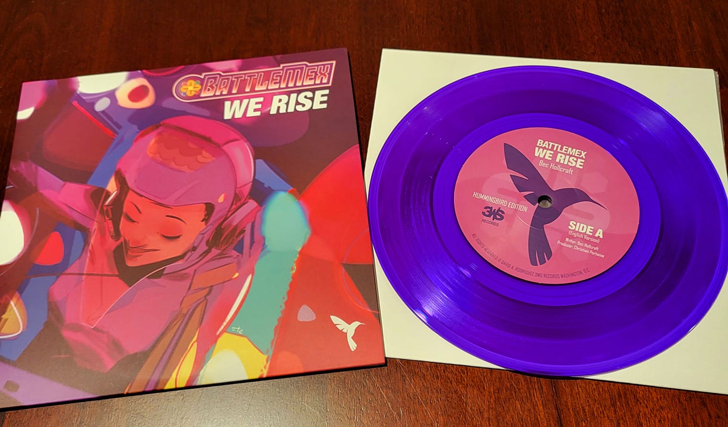 BattleMex We Rise 7" Vinyl Album